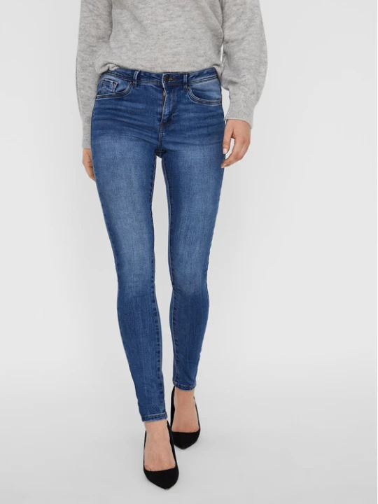 Zdjęcie produktu Vero Moda Jeansy Tanya 10222531 Granatowy Skinny Fit