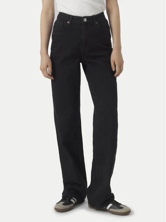 Zdjęcie produktu Vero Moda Jeansy Tessa 10290541 Czarny Wide Leg