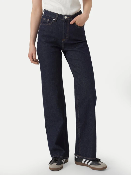 Zdjęcie produktu Vero Moda Jeansy Tessa 10297608 Granatowy Wide Leg