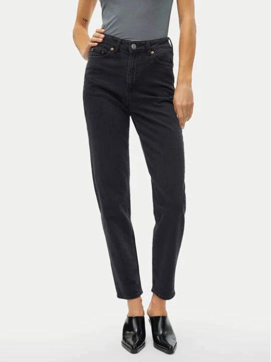 Zdjęcie produktu Vero Moda Jeansy Tessa 10302983 Szary Mom Fit