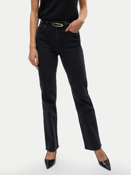 Zdjęcie produktu Vero Moda Jeansy Tessa 10315432 Czarny Straight Fit