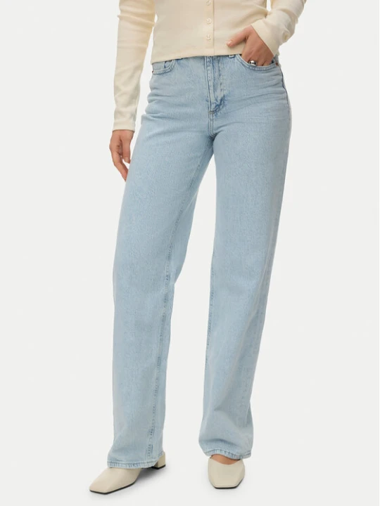 Zdjęcie produktu Vero Moda Jeansy Tessa 10345321 Niebieski Wide Leg