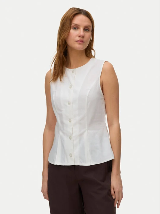 Zdjęcie produktu Vero Moda Kamizelka Selma 10345675 Biały Regular Fit