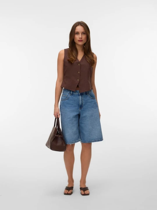 Zdjęcie produktu Vero Moda Kamizelka w kolorze brązowym rozmiar: S