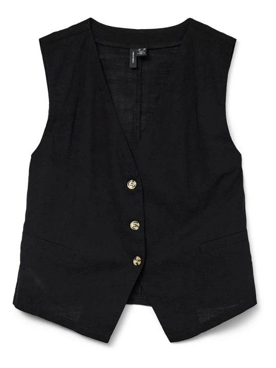Zdjęcie produktu Vero Moda Kamizelka w kolorze czarnym rozmiar: XS