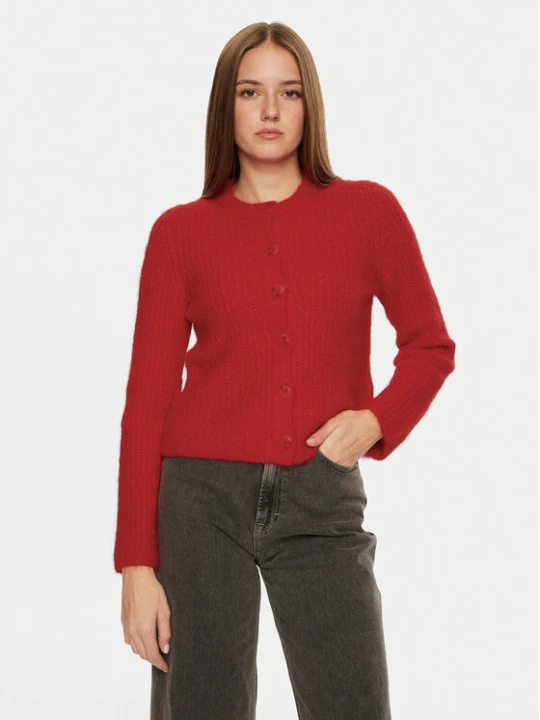 Zdjęcie produktu Vero Moda Kardigan Awsome 10320724 Czerwony Standard Fit