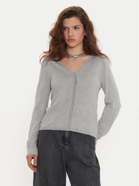 Zdjęcie produktu Vero Moda Kardigan Glory 10310527 Szary Regular Fit
