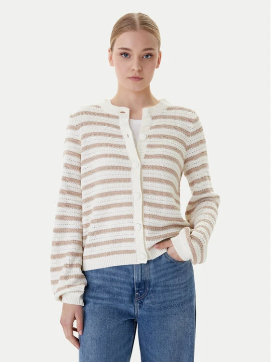Zdjęcie produktu Vero Moda Kardigan Gorgeous 10338565 Beżowy Regular Fit