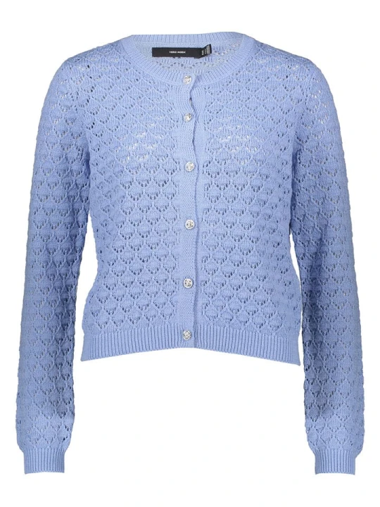 Zdjęcie produktu Vero Moda Kardigan "Jaqueline" w kolorze niebieskim rozmiar: S