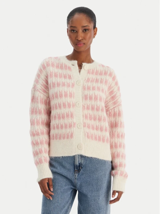Zdjęcie produktu Vero Moda Kardigan Lisa 10336622 Beżowy Regular Fit