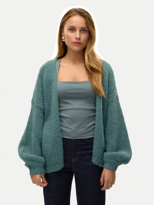 Zdjęcie produktu Vero Moda Kardigan Maybe 10273101 Zielony Oversize