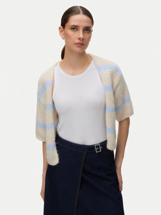 Zdjęcie produktu Vero Moda Kardigan Maybe 10348316 Beżowy Regular Fit