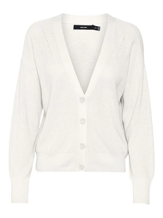 Zdjęcie produktu Vero Moda Kardigan "Newlexsun" w kolorze białym rozmiar: XXL