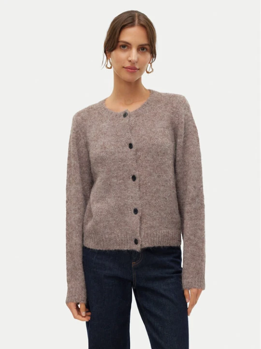 Zdjęcie produktu Vero Moda Kardigan Novah 10320496 Brązowy Regular Fit