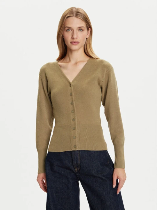 Zdjęcie produktu Vero Moda Kardigan Saba 10334777 Zielony Regular Fit