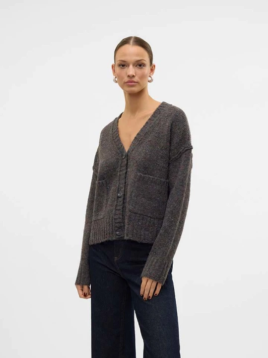 Zdjęcie produktu Vero Moda Kardigan w kolorze antracytowym rozmiar: S