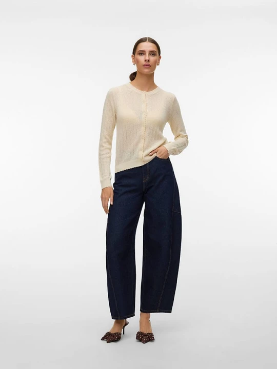 Zdjęcie produktu Vero Moda Kardigan w kolorze beżowym rozmiar: S