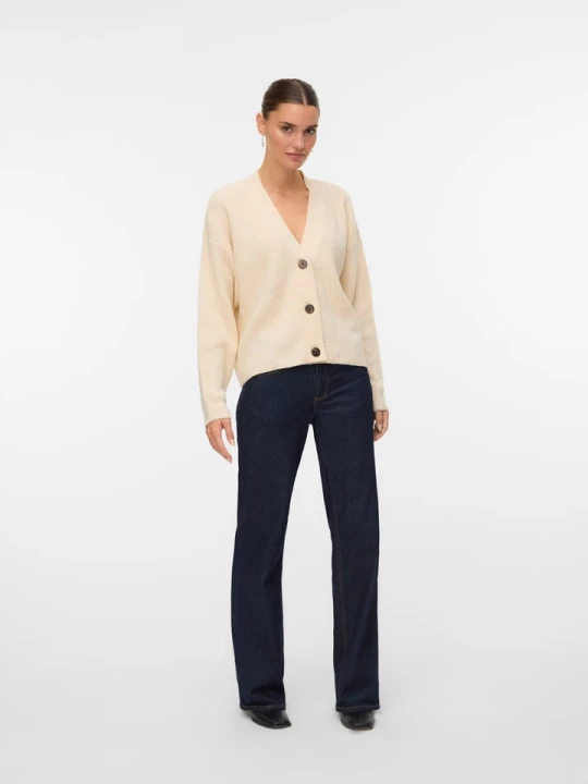 Zdjęcie produktu Vero Moda Kardigan w kolorze beżowym rozmiar: L