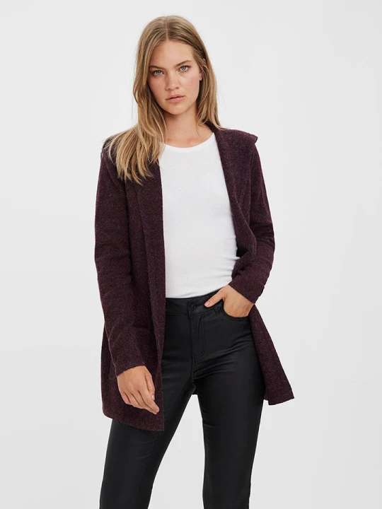Zdjęcie produktu Vero Moda Kardigan w kolorze bordowym rozmiar: L