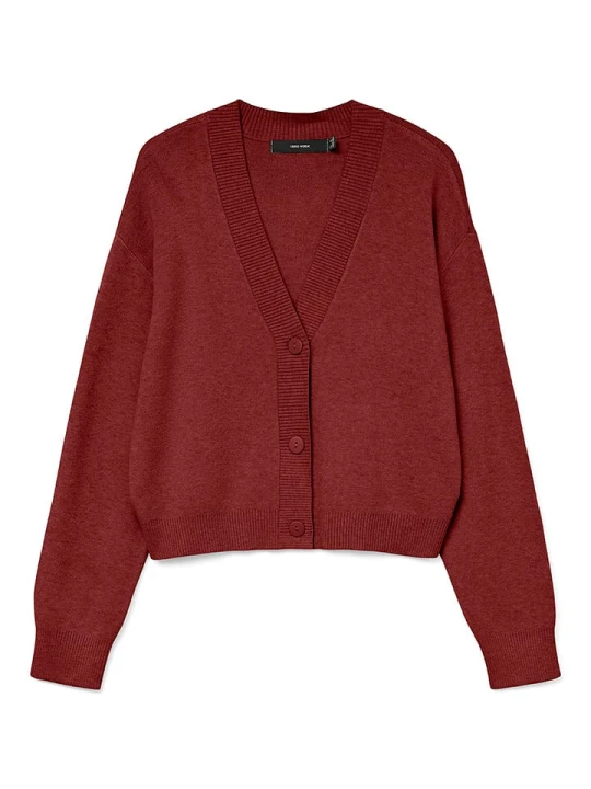 Zdjęcie produktu Vero Moda Kardigan w kolorze bordowym rozmiar: M