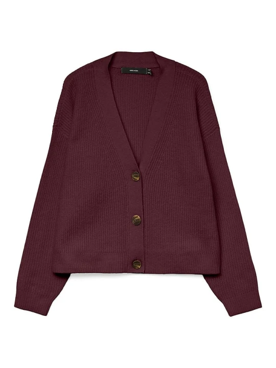 Zdjęcie produktu Vero Moda Kardigan w kolorze bordowym rozmiar: S