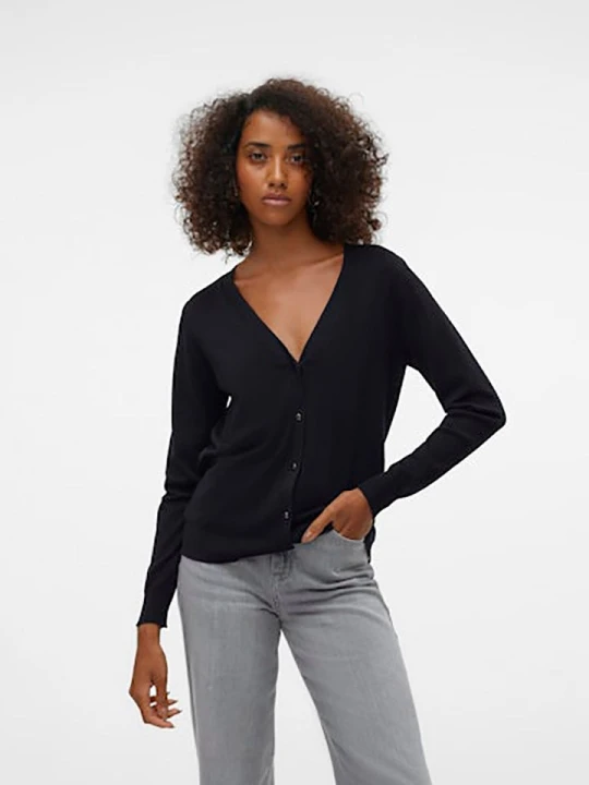 Zdjęcie produktu Vero Moda Kardigan w kolorze czarnym rozmiar: M