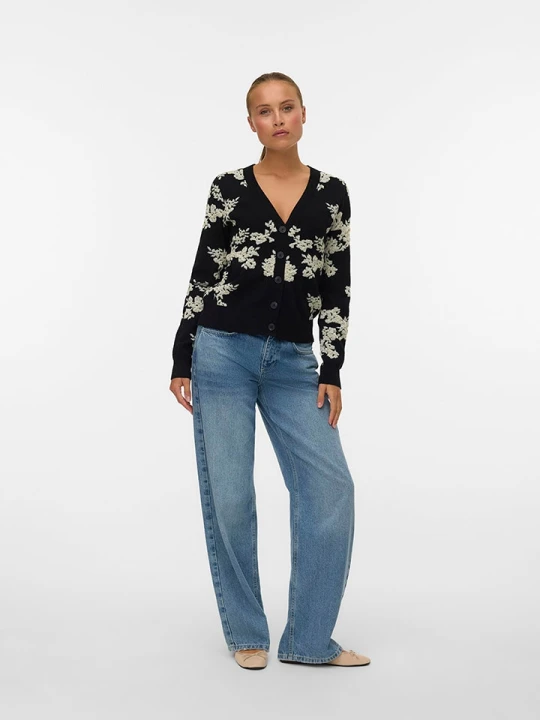 Zdjęcie produktu Vero Moda Kardigan w kolorze czarnym rozmiar: M