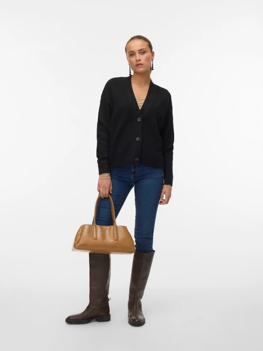Zdjęcie produktu Vero Moda Kardigan w kolorze czarnym rozmiar: XL