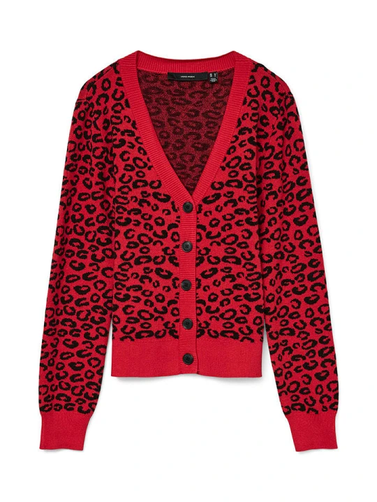 Zdjęcie produktu Vero Moda Kardigan w kolorze czerwonym rozmiar: M