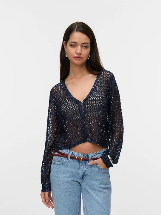 Zdjęcie produktu Vero Moda Kardigan w kolorze granatowym rozmiar: M