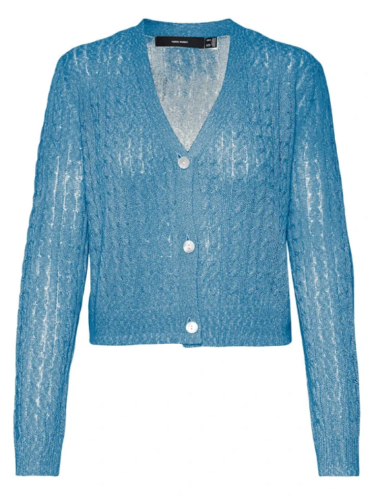 Zdjęcie produktu Vero Moda Kardigan w kolorze niebieskim rozmiar: L