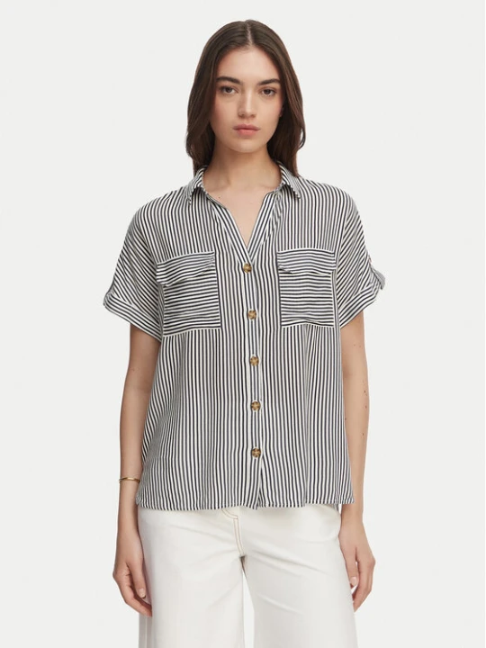 Zdjęcie produktu Vero Moda Koszula Bumpy 10310139 Granatowy Regular Fit