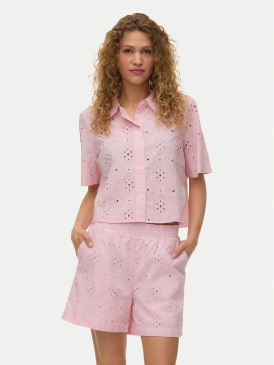 Zdjęcie produktu Vero Moda Koszula Eliza 10342754 Różowy jasny Regular Fit