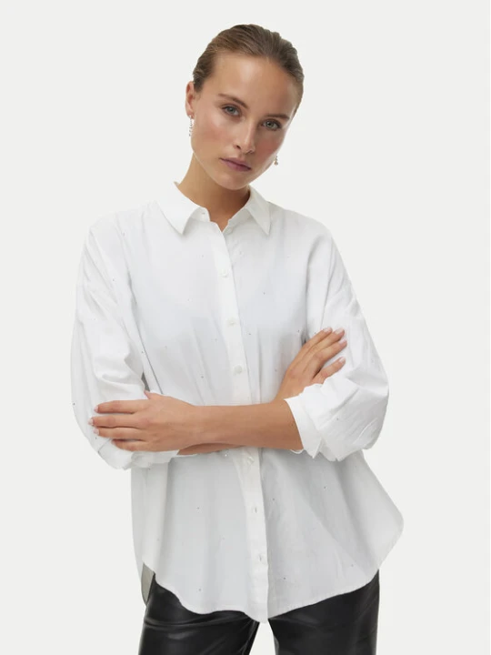 Zdjęcie produktu Vero Moda Koszula Fanni 10337791 Biały Oversize