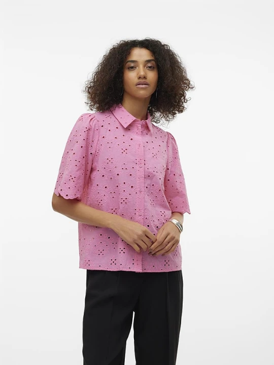 Zdjęcie produktu Vero Moda Koszula "Hay" w kolorze różowym rozmiar: S