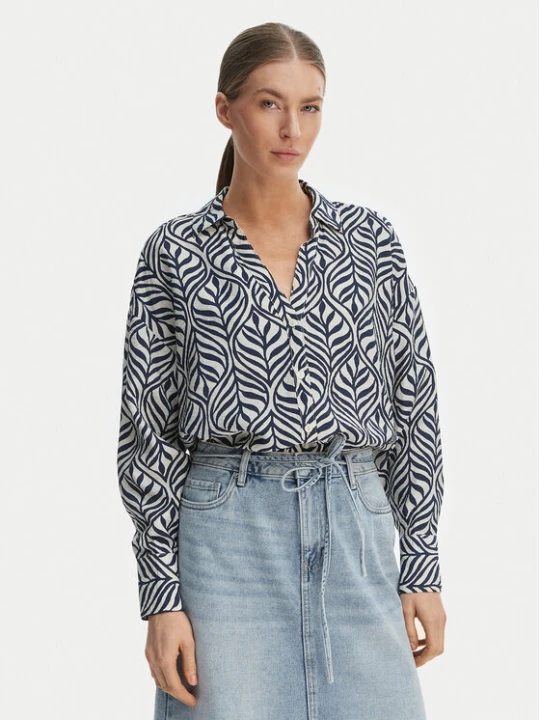 Zdjęcie produktu Vero Moda Koszula Josie 10315150 Granatowy Oversize