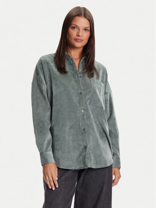 Zdjęcie produktu Vero Moda Koszula Sanne 10317194 Zielony Oversize