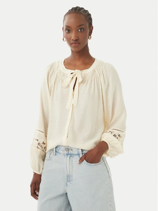 Zdjęcie produktu Vero Moda Koszula Stacy 10343458 Kremowy Loose Fit