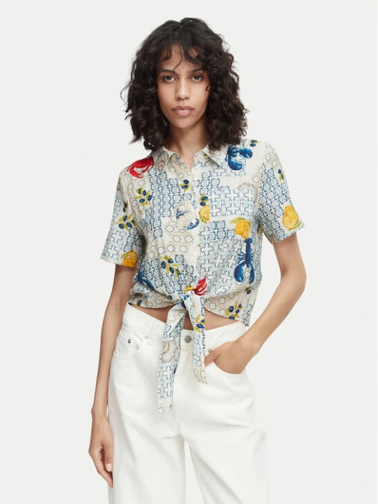 Zdjęcie produktu Vero Moda Koszula Valentina 10351011 Kolorowy Regular Fit