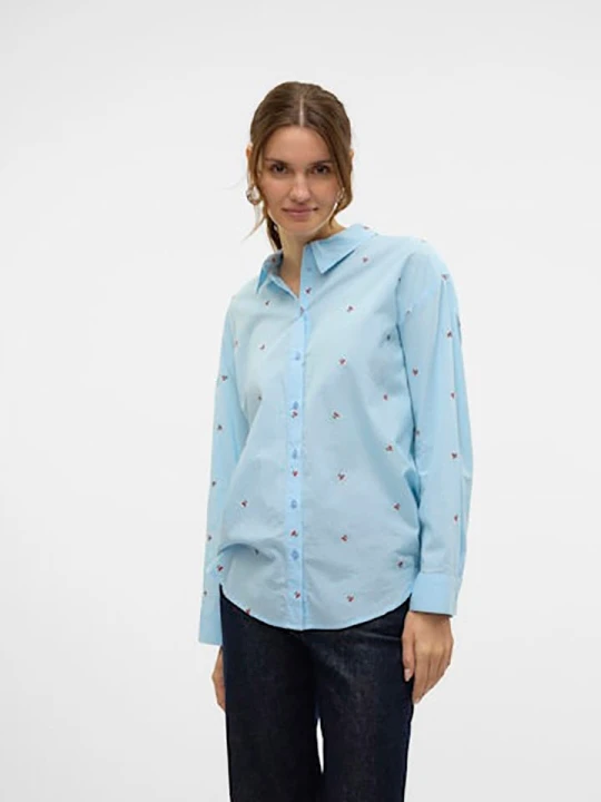 Zdjęcie produktu Vero Moda Koszula w kolorze błękitnym rozmiar: XS