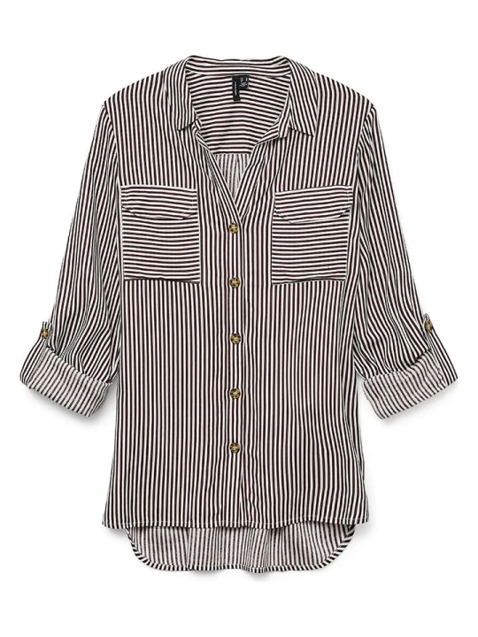 Zdjęcie produktu Vero Moda Koszula w kolorze bordowo-białym rozmiar: M