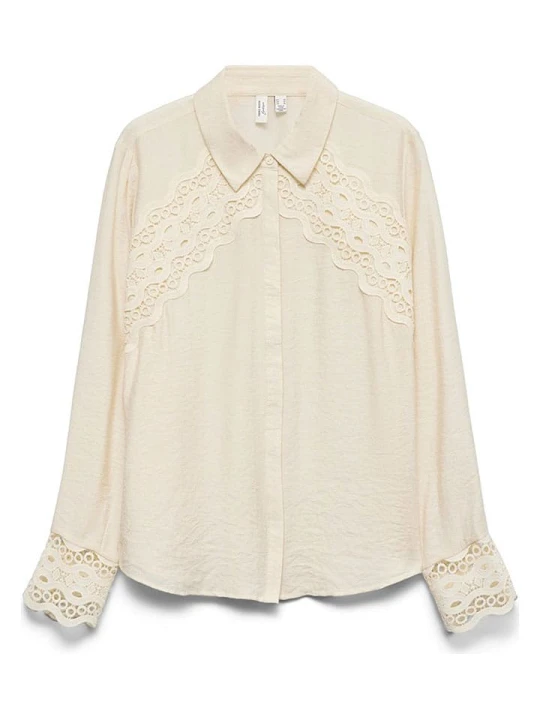 Zdjęcie produktu Vero Moda Koszula w kolorze kremowym rozmiar: S