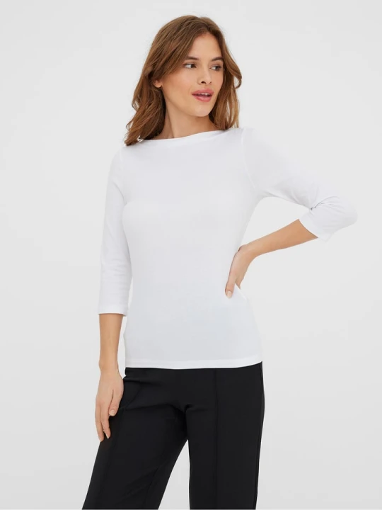 Zdjęcie produktu Vero Moda Koszulka "Panda" w kolorze białym rozmiar: XXL