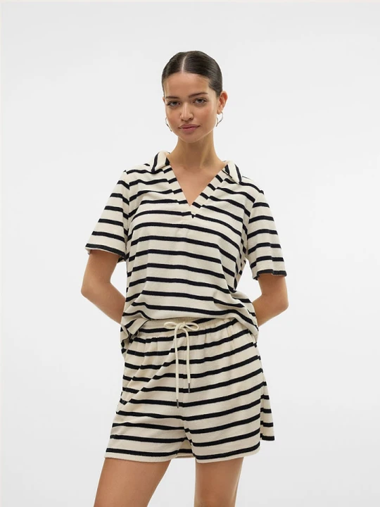 Zdjęcie produktu Vero Moda Koszulka polo w kolorze białym rozmiar: M