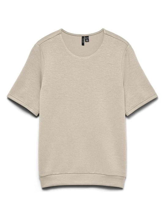 Zdjęcie produktu Vero Moda Koszulka w kolorze beżowym rozmiar: S