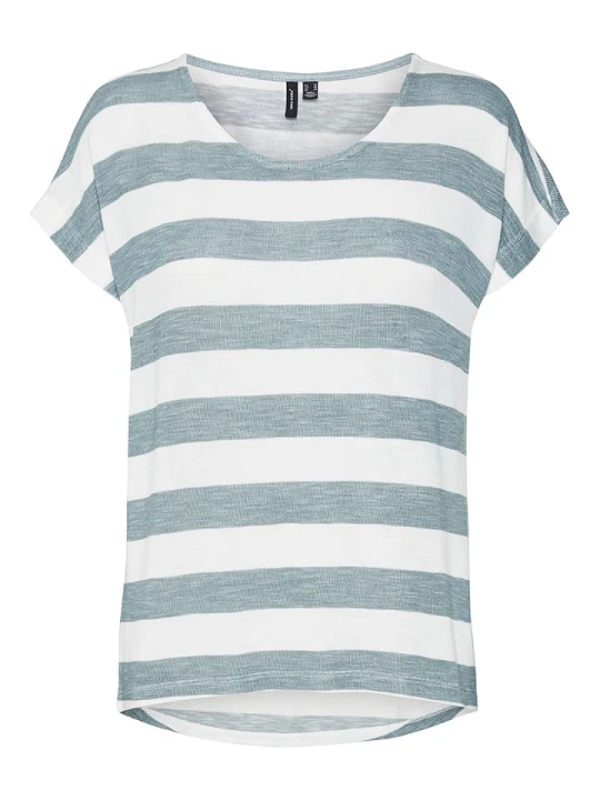 Zdjęcie produktu Vero Moda Koszulka w kolorze biało-błękitnym rozmiar: XS