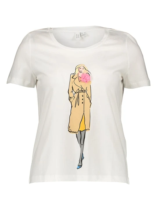 Zdjęcie produktu Vero Moda Koszulka w kolorze białym rozmiar: XS