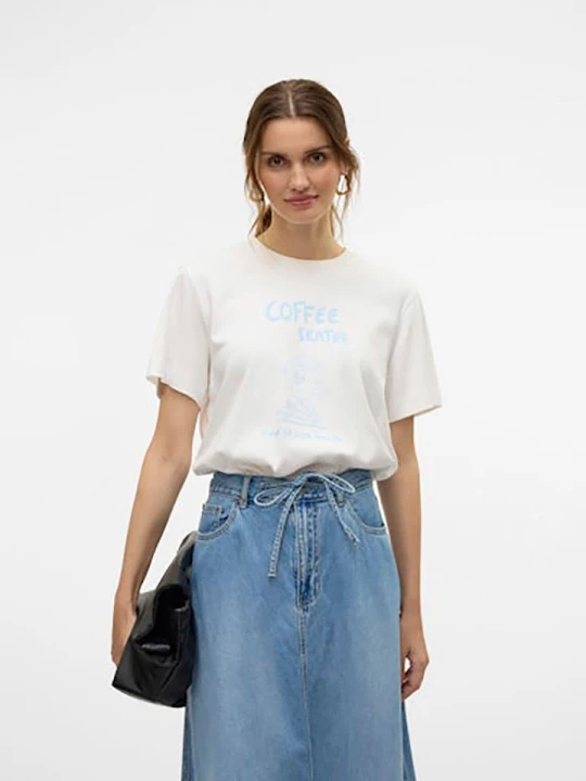 Zdjęcie produktu Vero Moda Koszulka w kolorze białym rozmiar: XL