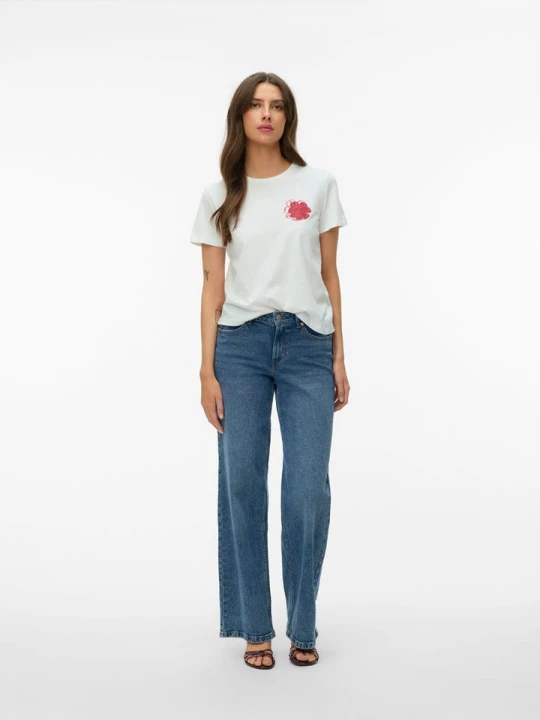 Zdjęcie produktu Vero Moda Koszulka w kolorze białym rozmiar: M