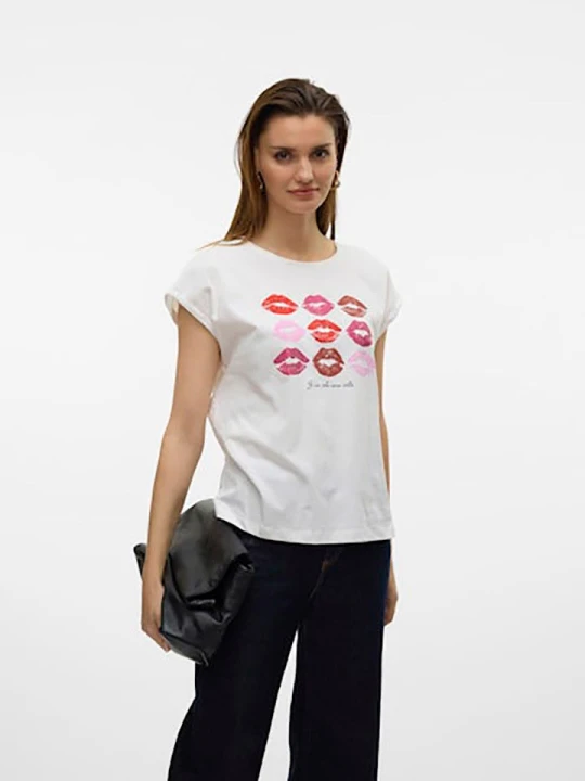 Zdjęcie produktu Vero Moda Koszulka w kolorze białym rozmiar: S